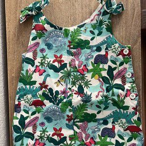 Mini Boden Dinosaur and Floral Romper